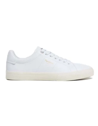 Pepe Jeans Ανδρικά Sneakers Kenton Rise PMS31059-800 Λευκά