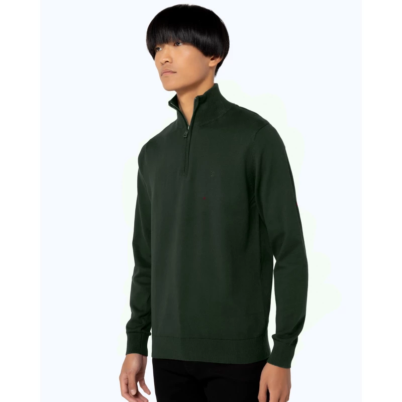 0015024 half zip regular fit tobros.gr