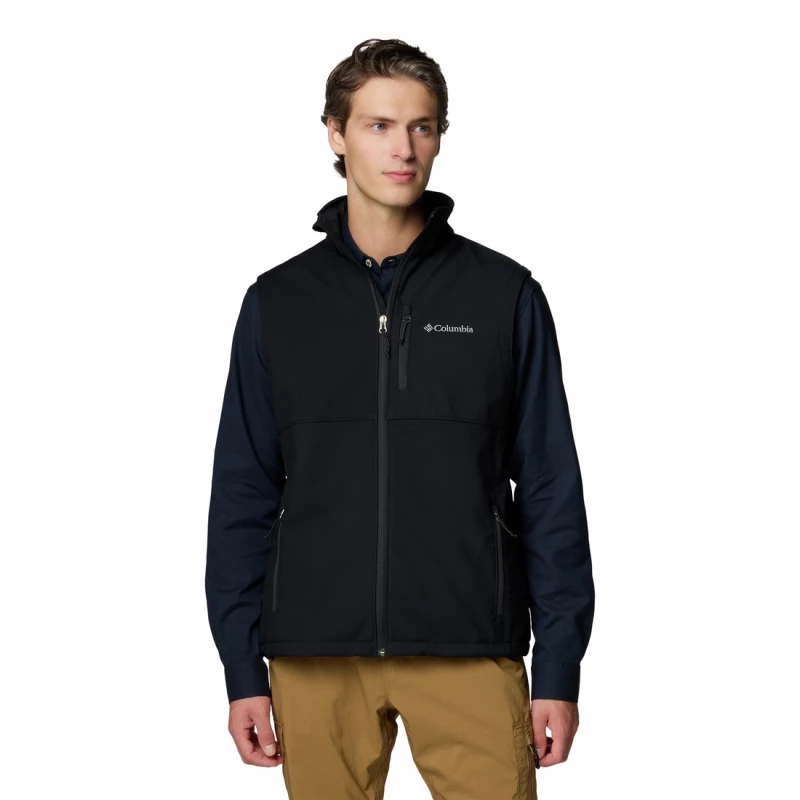 Columbia Ascender Ii Αμάνικο Ανδρικό Μπουφάν Softshell 2090474-010 Μαύρο