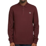 Fred Perry Ανδρική Μπλούζα Polo M6006-597 Μπορντό