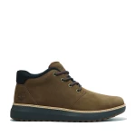 Timberland Ανδρικό Μποτάκι Hudson Road Mid Lace Chukka Boot Dark Brown Nubuck TB0A69Q5W07 Καφέ