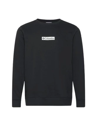 Columbia Ανδρικό Φούτερ Λαιμόκοψη Trek™ Crew Sweatshirt 1957933-008 Μαύρο