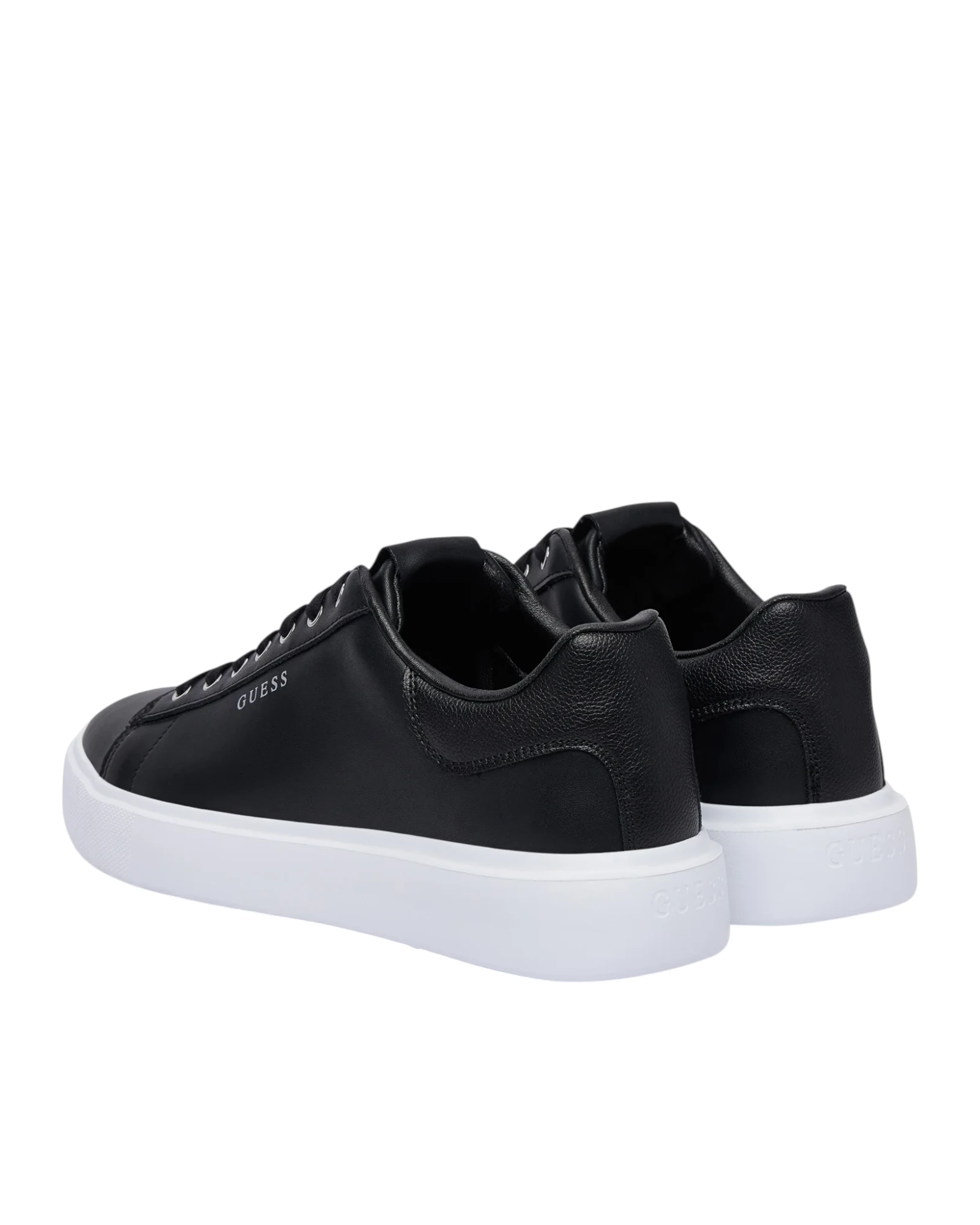 Guess Ανδρικό Δερμάτινο Παπούτσι Pravi FMJAVILEA12-Black Μαύρο 3 Guess Ανδρικό Δερμάτινο Παπούτσι Pravi FMJAVILEA12-Black Μαύρο - Image 3