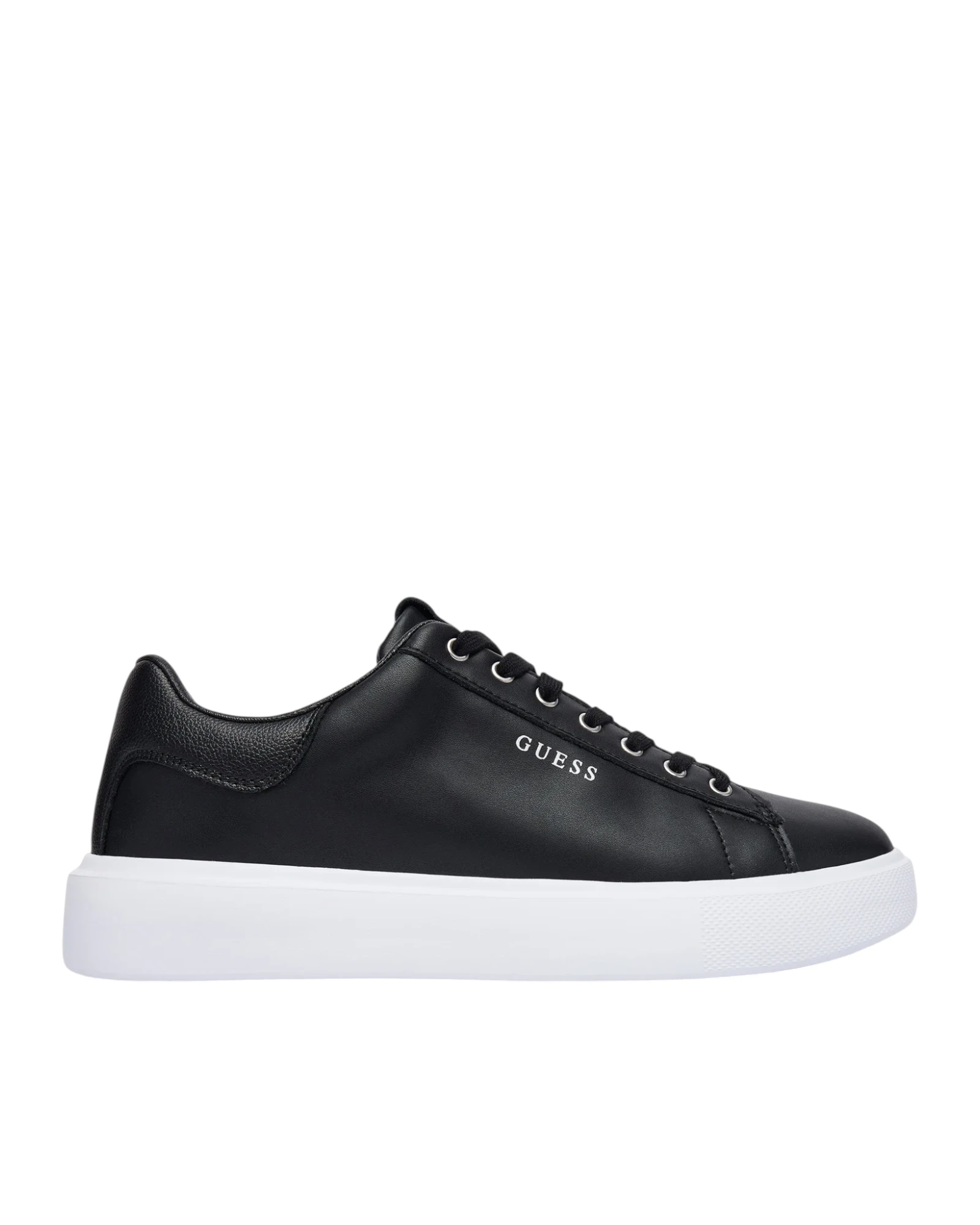 Guess Ανδρικό Δερμάτινο Παπούτσι Pravi FMJAVILEA12-Black Μαύρο 1 Guess Ανδρικό Δερμάτινο Παπούτσι Pravi FMJAVILEA12-Black Μαύρο