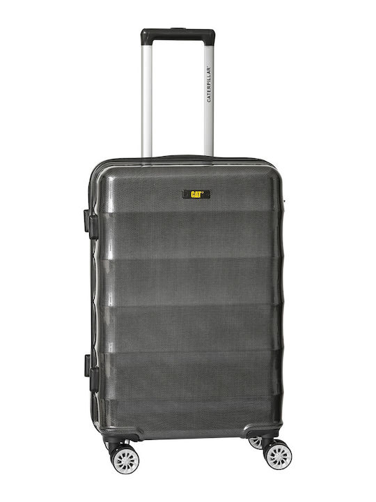 Caterpillar Carbon V3 84495-01/60 Βαλίτσα Μεσαία 65x41x25cm cm με 4 Ρόδες Μαύρη