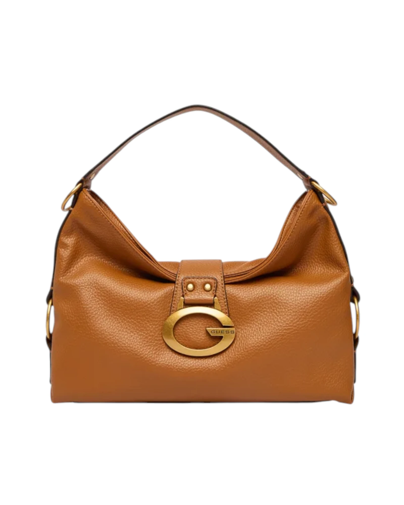 Guess Guess Γυναικεία Μεσαία Τσάντα Ώμου Camden HWBB9308180-Cognac
